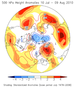 jul-aug 2010 height Anomalies