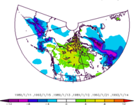 Example of Daily Maps and Composites: North American Regional Reanalysis (NARR)  output