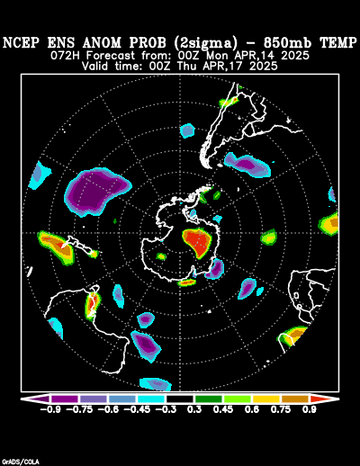 NCEP Ensemble forecast product