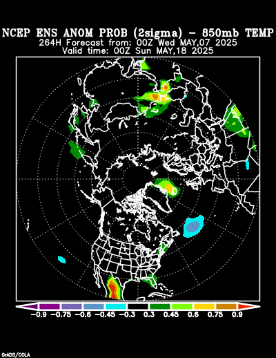 NCEP Ensemble forecast product