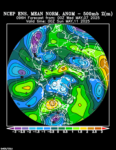 NCEP Ensemble forecast product