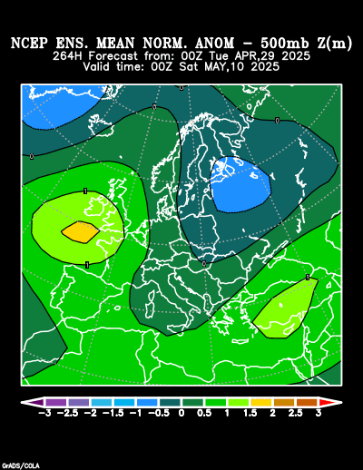 NCEP Ensemble forecast product