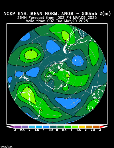 NCEP Ensemble forecast product