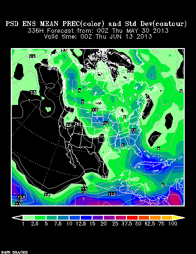 REFORECAST Ensemble t = 336 hour forecast product