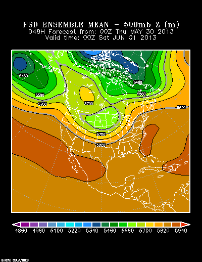 REFORECAST Ensemble t = 048 hour forecast product