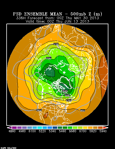 PSL Reforecast Ensemble plot