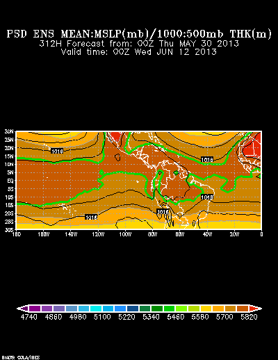 REFORECAST Ensemble forecast product