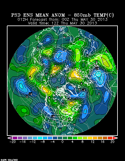 PSL Reforecast Ensemble plot