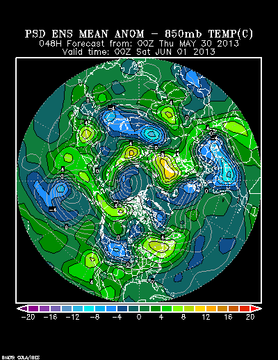 PSL Reforecast Ensemble plot