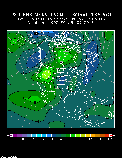 REFORECAST Ensemble t = 192 hour forecast product