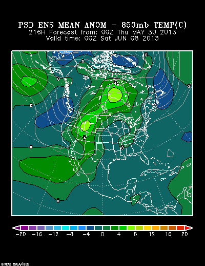 PSL Reforecast Ensemble plot