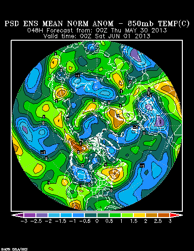 PSL Reforecast Ensemble plot