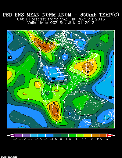 PSL Reforecast Ensemble plot