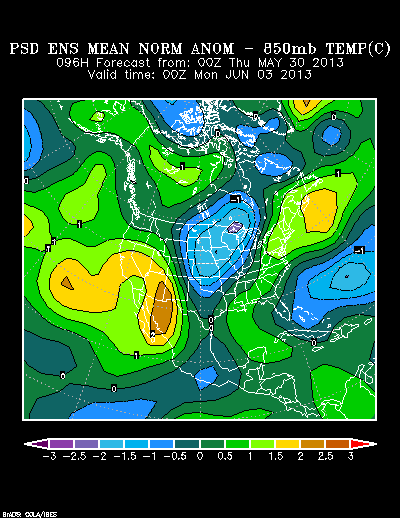 PSL Reforecast Ensemble plot