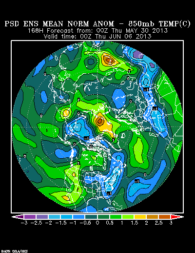 PSL Reforecast Ensemble plot