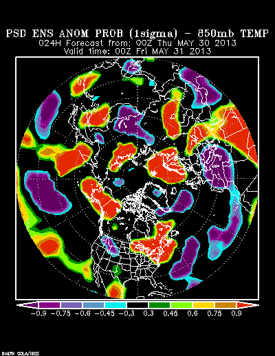 PSL Reforecast Ensemble plot