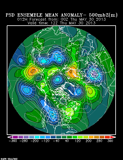 REFORECAST Ensemble t = 012 hour forecast product