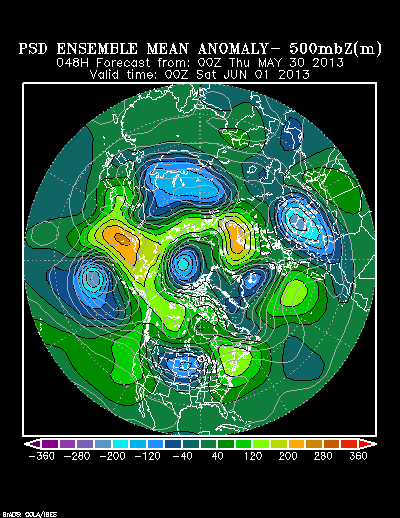 REFORECAST Ensemble t = 048 hour forecast product