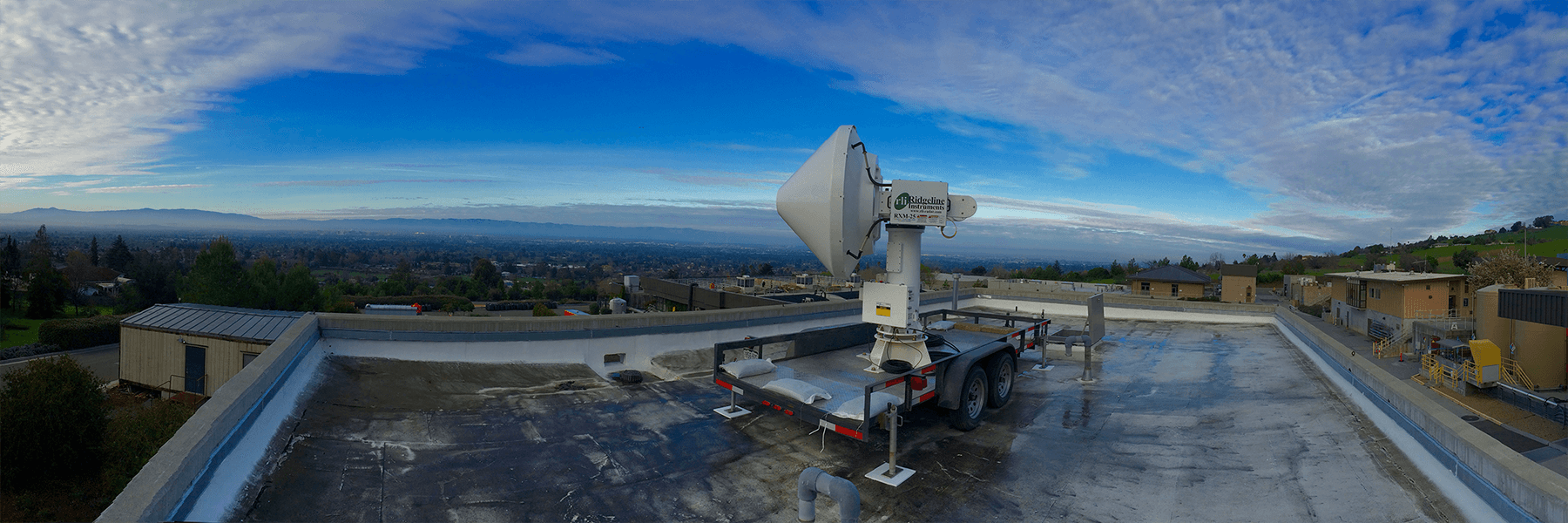 X-Band Radar in Santa Clara. Credit: Francesc Junyent, CIRA