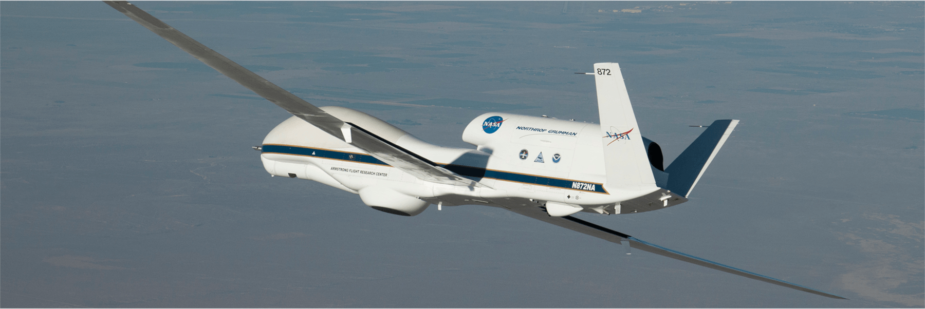 Global Hawk uncrewed aircraft (Credit: NASA)