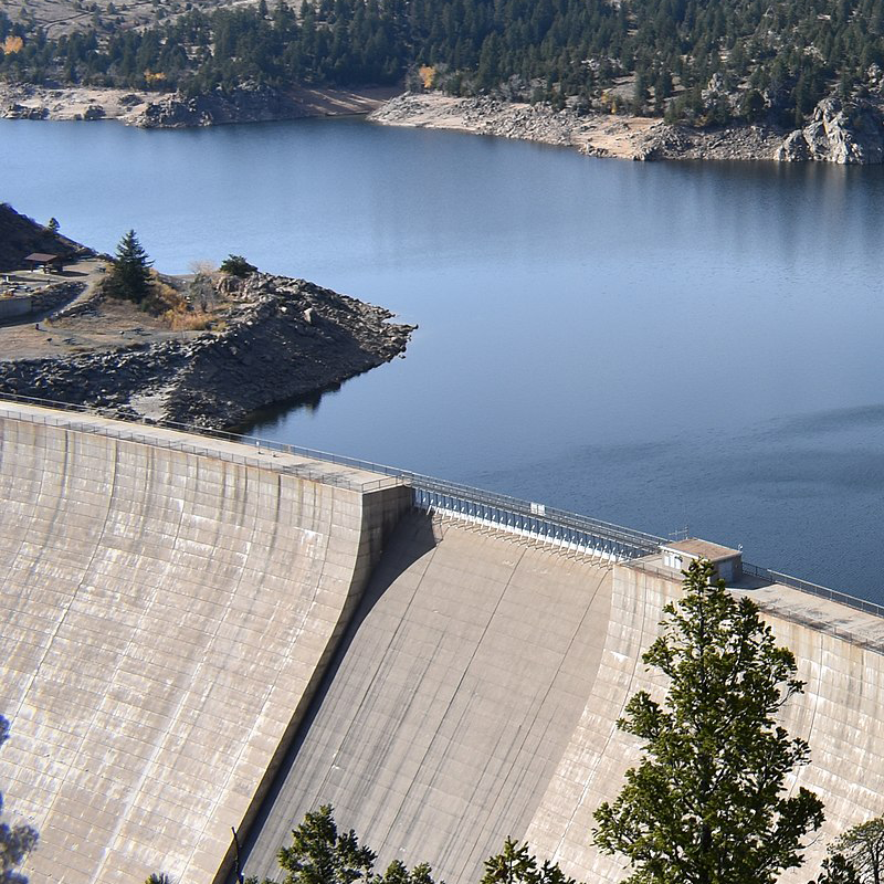 Gross Reservoir in Colorado