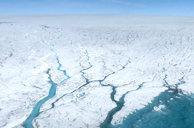 Greenland Ice Sheet (Photo credit: NASA) Greenland Ice Sheet (Photo credit: NASA)