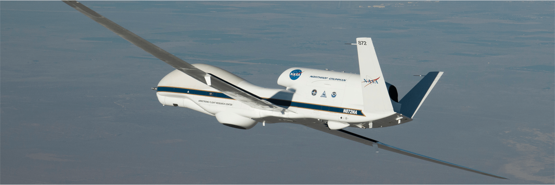 Global Hawk uncrewed aircraft (Credit: NASA) Global Hawk uncrewed aircraft (Credit: NASA)