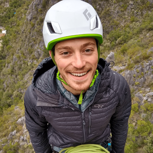 Timothy Smith Tim Smith in rock climbing gear