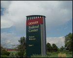 Denver Federal Center sign